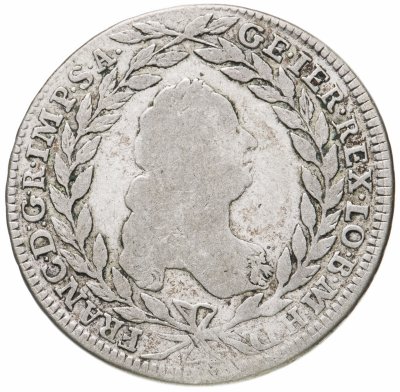 купить Австрия 20 крейцеров (kreuzer) 1764 WI Франц I Стефан