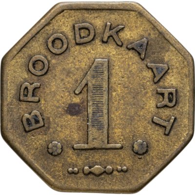 купить Жетон Бельгия "На получение хлеба кооператив "Vooruit" 1880