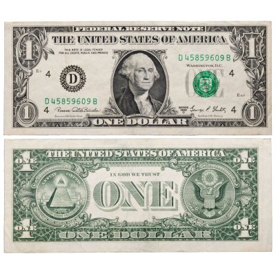 купить США 1 доллар 1969D (Pick 449е) D-Кливленд