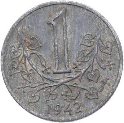 купить Богемия и Моравия 1 крона 1942