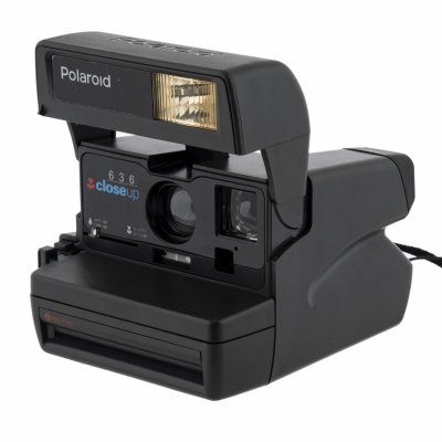 купить Фотоаппарат "Polaroid 636 Close Up" в оригинальной коробке с инструкцией, пластмасса, предприятие "Светозор", Россия, 1997 г.