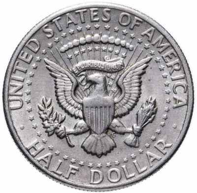 купить США 50 центов (1/2 доллара, half dollar) 1971 D Kennedy Half Dollar (Кеннеди) знак монетного двора "D" - Денвер