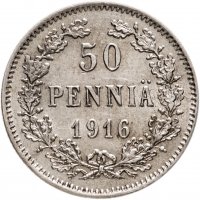 купить 50 пенни (pennia) 1916 S