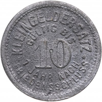 купить Германия (Мойзельвиц) нотгельд 10 пфеннигов 1918