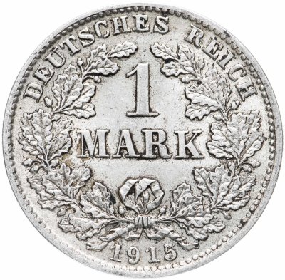 купить Германия 1 марка 1915 D знак монетного двора: "D" - Мюнхен
