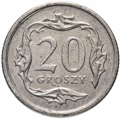 купить Польша 20 грошей (groszy) 1990-2016, случайная дата