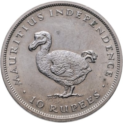 купить Маврикий 10 рупий (rupee) 1971 "Независимость Маврикия"