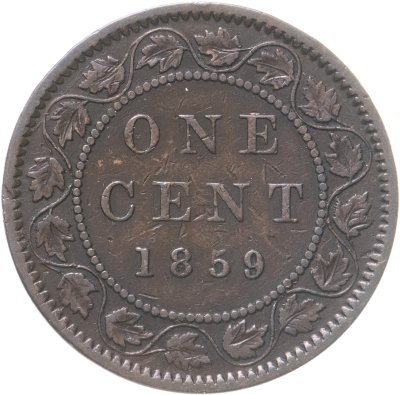 купить Канада 1 цент (cent) 1859