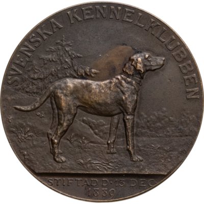 купить Швеция Медаль Кинологический клуб 1889