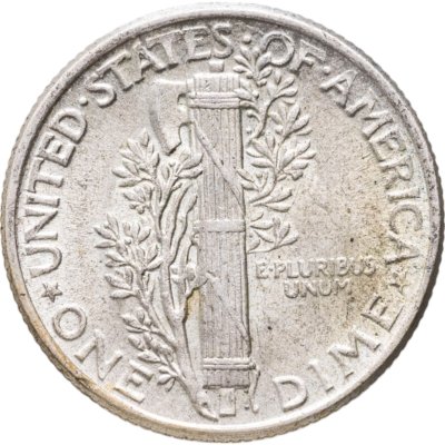 купить США 10 центов (дайм) 1943 "Mercury Dime"