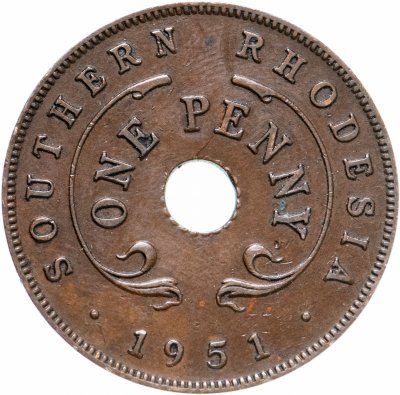 купить Южная Родезия 1 пенни (penny) 1951