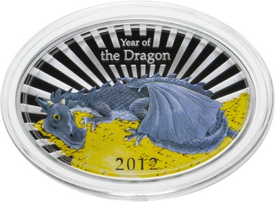 купить Остров Ниуэ 2 доллар 2012 «Год Дракона»