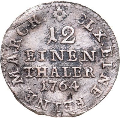 купить Германия (Саксония) 1/12 талера 1764