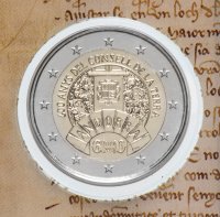 купить Андорра 2 евро 2019 "600 лет Совета Земли - первого парламента Андорры", в блистере