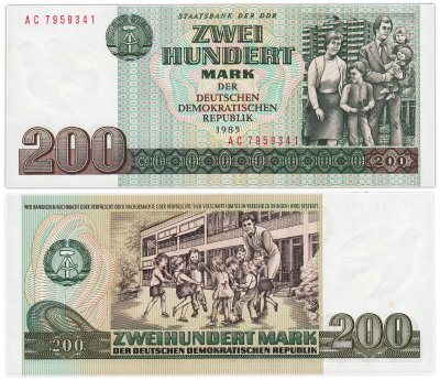 купить Германия, ГДР 200 марок 1985