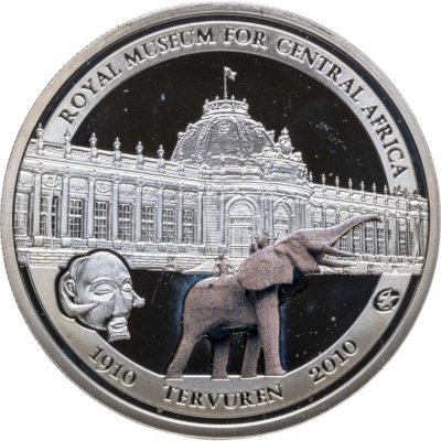 купить Бельгия 10 евро 2010 "100 лет Королевскому музею Центральной Африки в Тервюрене"