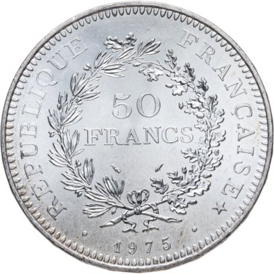 купить Франция 50 франков 1975