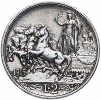 Купить Италия 2 лиры 1915