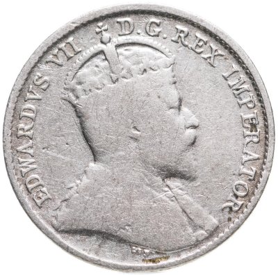 купить Ньюфаундленд 5 центов (cents) 1908