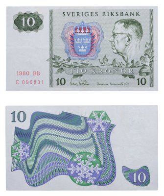 купить Швеция 10 крон 1980