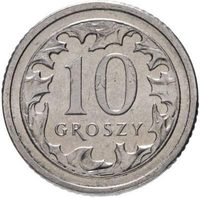 купить Польша 10 грошей (groszy) 1990-2016, случайный год