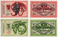 Купить Германия (Вестфалия: Билефельд) набор из 2-х нотгельдов 1917-1919 (В44/B5)
