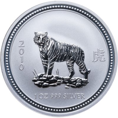 купить Австралия 1 доллар (dollar) 2010 Восточный календарь - Год Тигра
