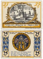 купить Германия (Померания: Кеслин) 25 пфеннигов 1921 (B8)