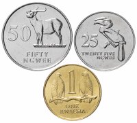 купить Замбия набор монет 1992 (3 шт.)