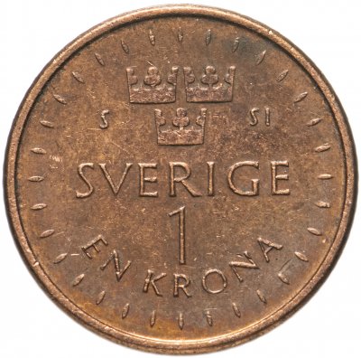 купить Швеция 1 крона (krona) 2016