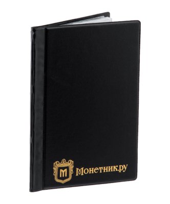 купить Монетник на 60 ячеек (52*52мм) черный