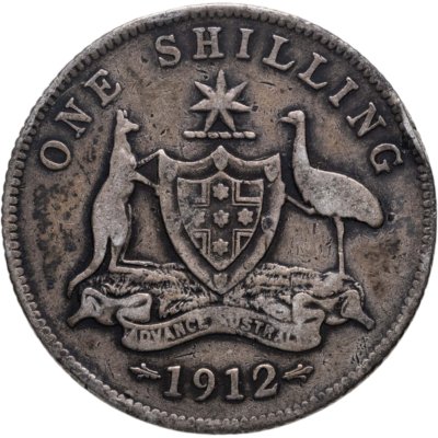 купить Австралия 1 шиллинг (shilling) 1912