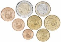 купить Испания набор монет евро 2015 (8 штук)