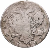 купить 1 рубль 1763-1766 СПБ-TI-ЯI