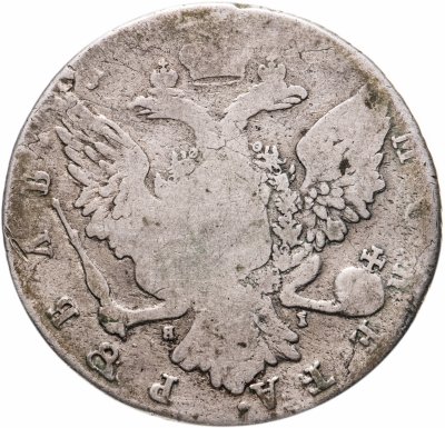 купить 1 рубль 1763-1766 СПБ-TI-ЯI