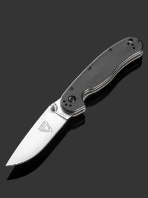 купить Складной нож Ontario RAT-2 (ON8828), сталь D2 satin, рукоять black GRN
