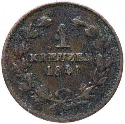 купить Германия (Баден) 1 крейцер 1841