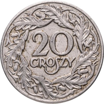 купить Польша 20 грошей (groszy) 1923