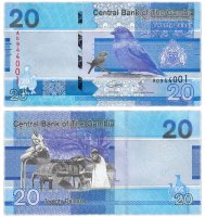 купить Гамбия 20 даласис 2019 (Pick 39)