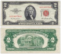 купить США 2 доллара 1953 series 1953 (Pick 380)