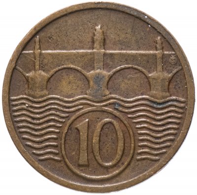 купить Чехословакия 10 геллеров (haleru) 1933