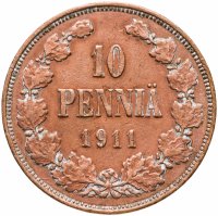 купить 10 пенни (pennia) 1911