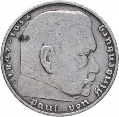 купить Германия (Третий Рейх) 2 рейх марки 1939 A