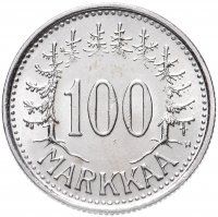 Купить Финляндия 100 марок 1956