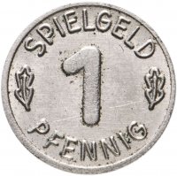 купить Игровой жетон "SPIELGELD / 1 / PFENNIG", Козел