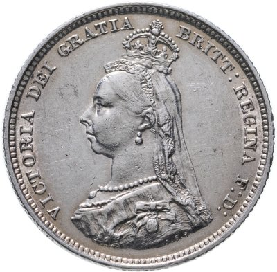 купить Великобритания 1 шиллинг (shilling) 1887