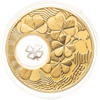 купить Остров Ниуэ 2 доллара 2013 Proof "Удача! - Клевер" в оригинальном буклете с сертификатом