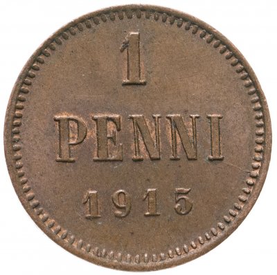купить 1 пенни (penni) 1915