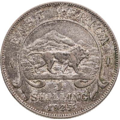 купить Британская Восточная Африка 1 шиллинг (shilling) 1925