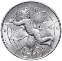купить Сан-Марино 10 лир (lire) 2000